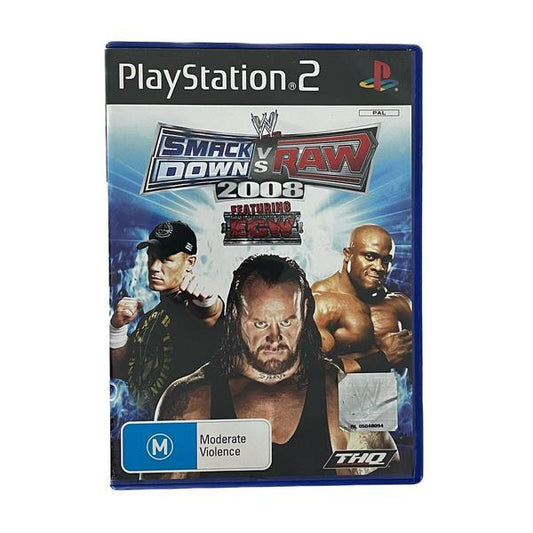 WWE SmackDown Vs Raw 2008 PS2