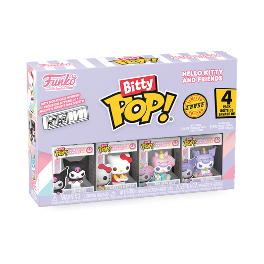 Sanrio - Kuromi Bitty Pop! Vinyl 4PK - Gametraders Modbury Heights