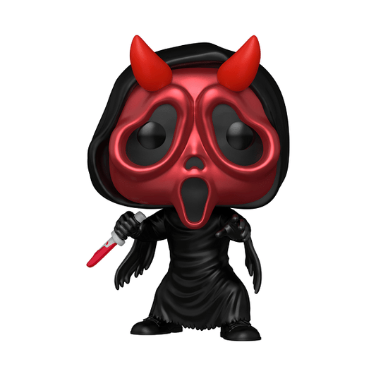 Scream - Ghostface Devil Face Metallic Pop! Vinyl - Gametraders Modbury Heights