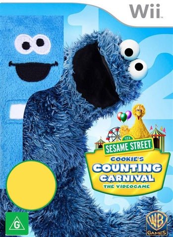 Sesame Street Cookie's Counting Carnival Wii - Gametraders Modbury Heights