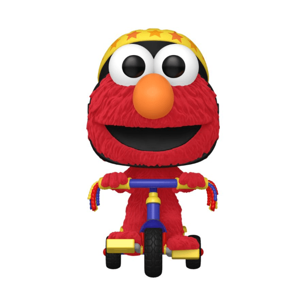 Sesame Street - Elmo on Trike US Exclusive Flocked Pop! Vinyl Ride - Gametraders Modbury Heights