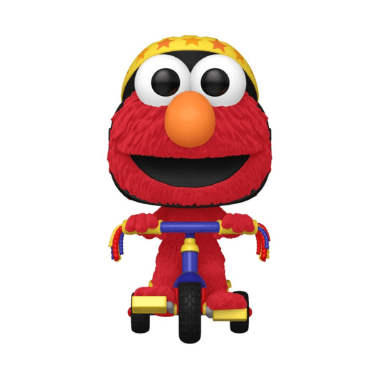 Sesame Street - Elmo on Trike US Exclusive Flocked Pop! Vinyl Ride - Gametraders Modbury Heights