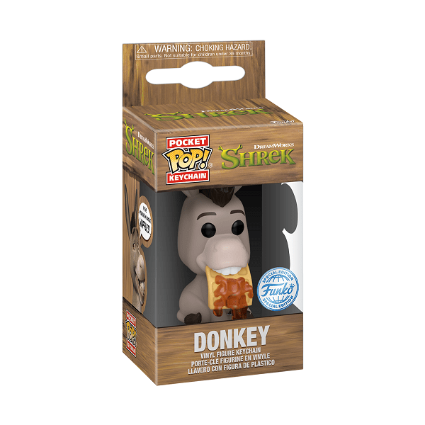 Shrek - Donkey DW30th Pop! Vinyl Keychain - Gametraders Modbury Heights