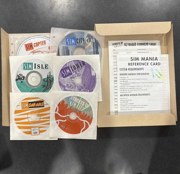 Sim Mania Pack Big Box PC - Gametraders Modbury Heights