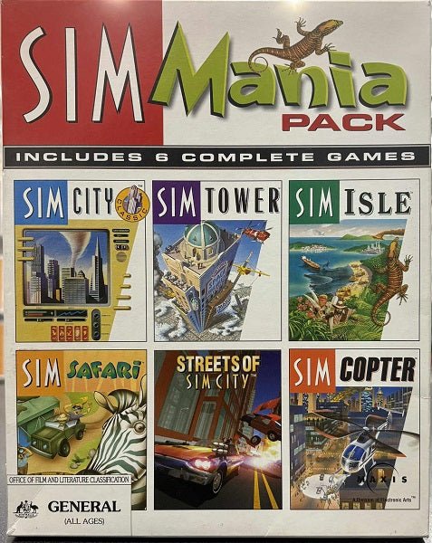 Sim Mania Pack Big Box PC - Gametraders Modbury Heights