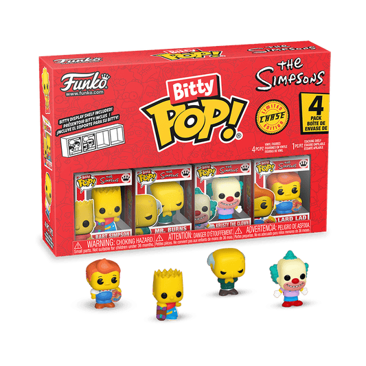 Simpsons - Bart Bitty Pop! Vinyl 4PK - Gametraders Modbury Heights