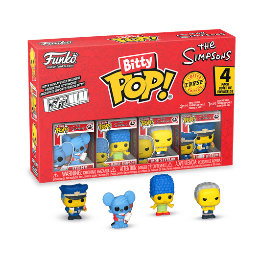 Simpsons - Itchy Bitty Pop! Vinyl 4PK - Gametraders Modbury Heights