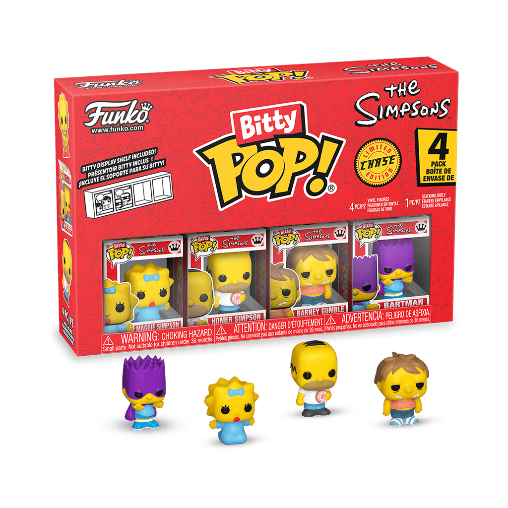Simpsons - Maggie Bitty Pop! Vinyl 4PK - Gametraders Modbury Heights