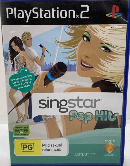 Singstar Pop Hits PS2 - Gametraders Modbury Heights