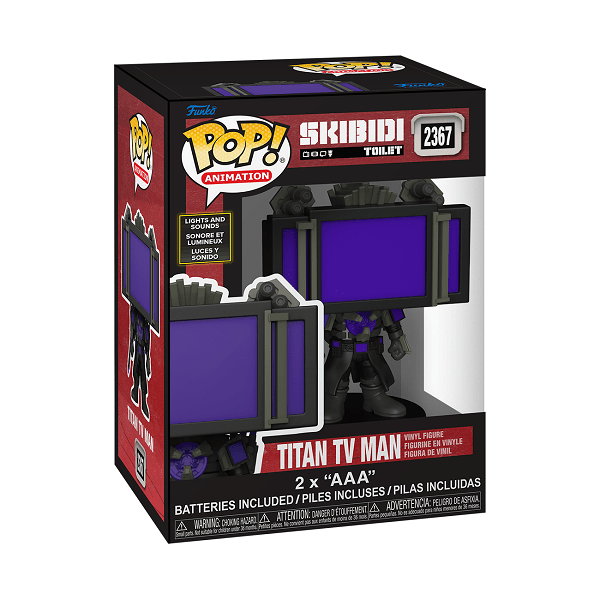 Skibidi Toilet - Titan TV Man Pop! w/SFX - Gametraders Modbury Heights