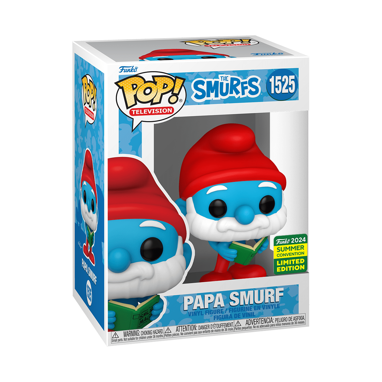 Smurfs - Papa Smurf SD24 Pop! Vinyl - Gametraders Modbury Heights