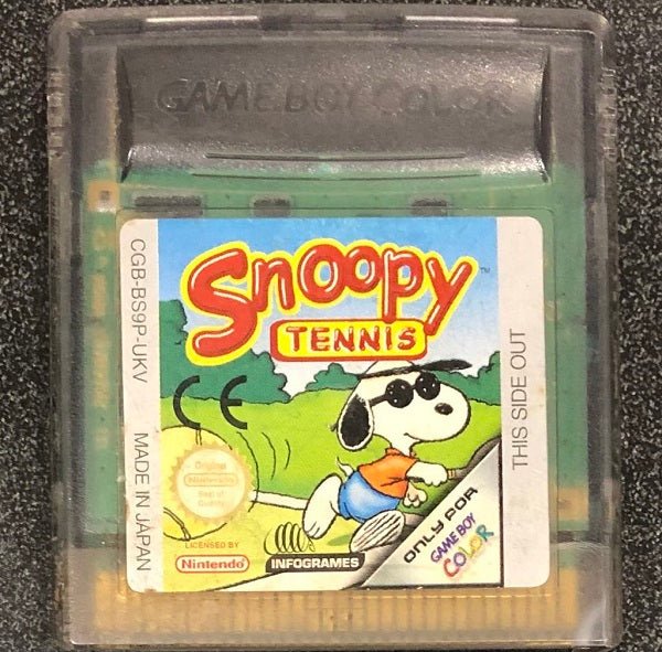 Snoopy Tennis GBC - Gametraders Modbury Heights