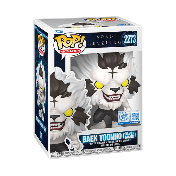 Solo Leveling - Baek Yoonho (Silvermane) Pop! Vinyl - Gametraders Modbury Heights