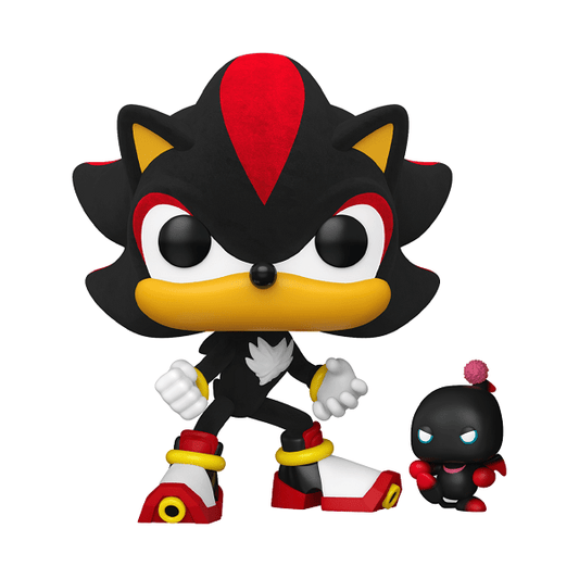 Sonic - Shadow w/Dark Chao (Flocked) Pop! Vinyl - Gametraders Modbury Heights