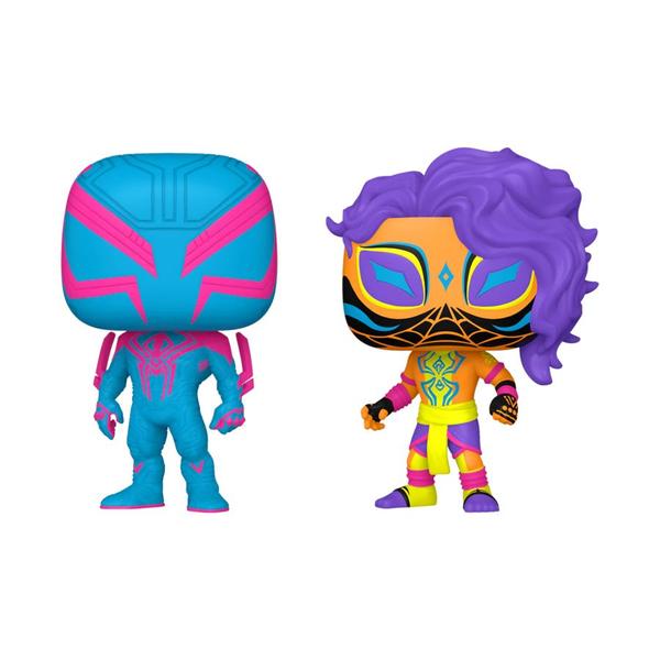Spider - Man: Across the Spider - Verse - Spider - Man 2099 & Spider - Man India US Exc Blacklight Pop! Vinyl 2 - Pack - Gametraders Modbury Heights