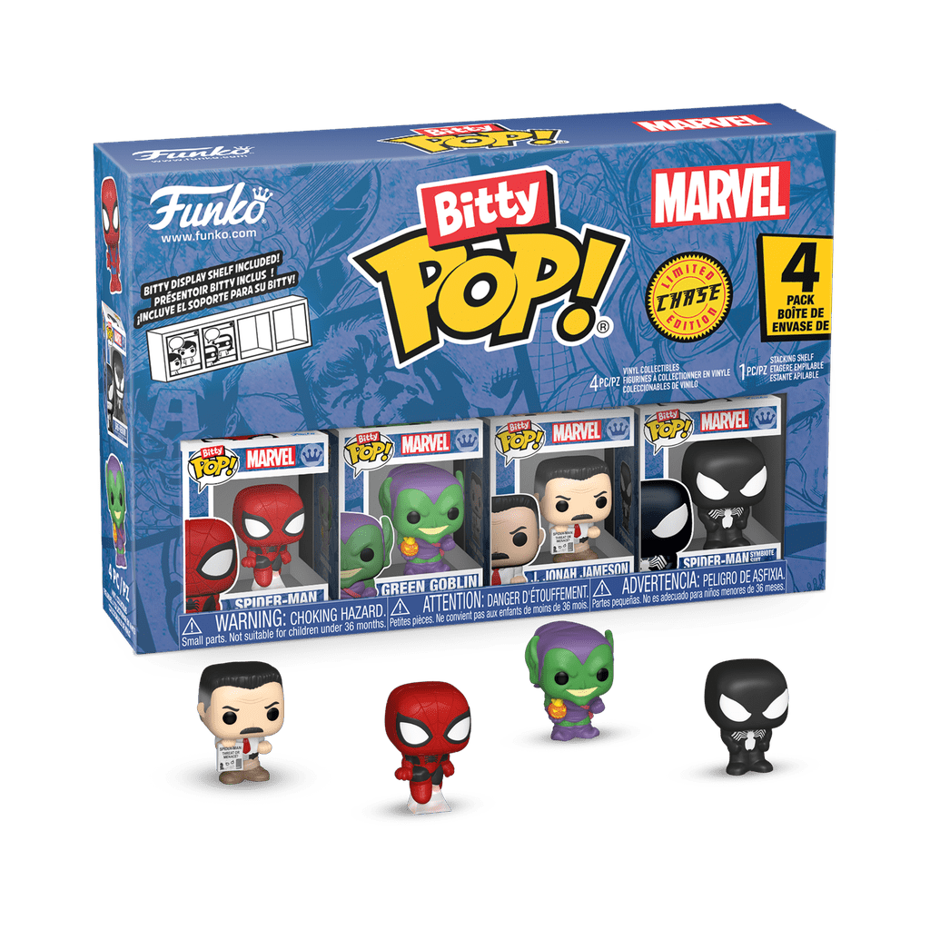 Spider - Man - Spider - Man Bitty Pop! Vinyl 4PK - Gametraders Modbury Heights