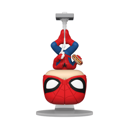 Spider - Man - Spider - Man w/Hot Dog (Upside Down) Pop! Vinyl - Gametraders Modbury Heights