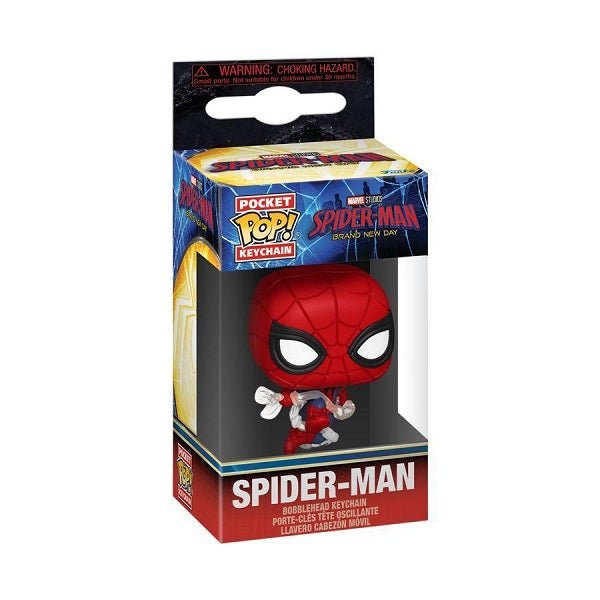 Spiderman: Brand New Day – Spiderman Pop! Vinyl Keychain - Gametraders Modbury Heights
