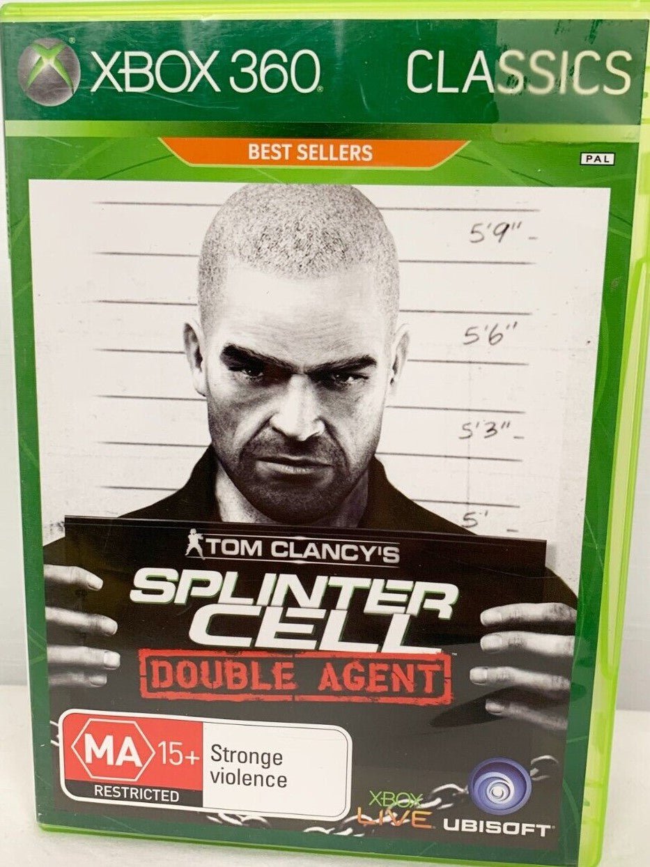Splinter Cell Double Agent X360 - Gametraders Modbury Heights