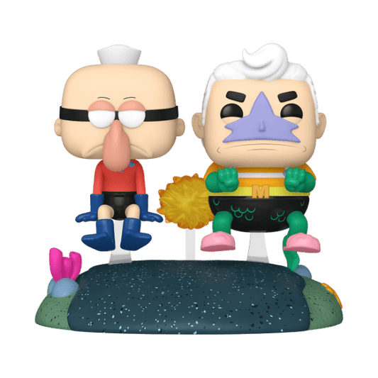 Spongebob - Mermaid Man & Barnacle Boy w/Invisible Car Pop! Vinyl Ride - Gametraders Modbury Heights