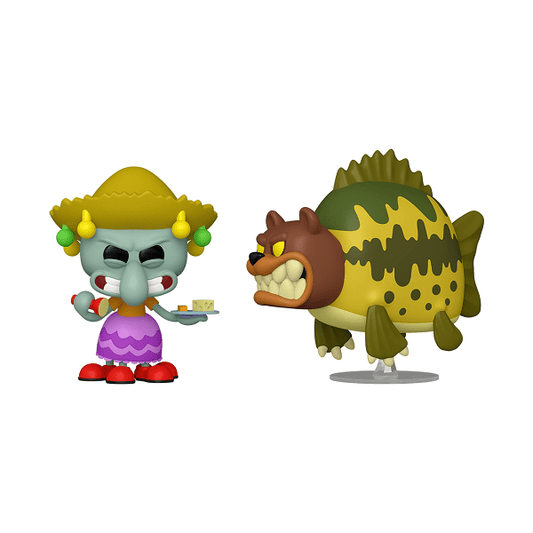 Spongebob - Squidward & Sea Bear Pop! Vinyl 2PK - Gametraders Modbury Heights