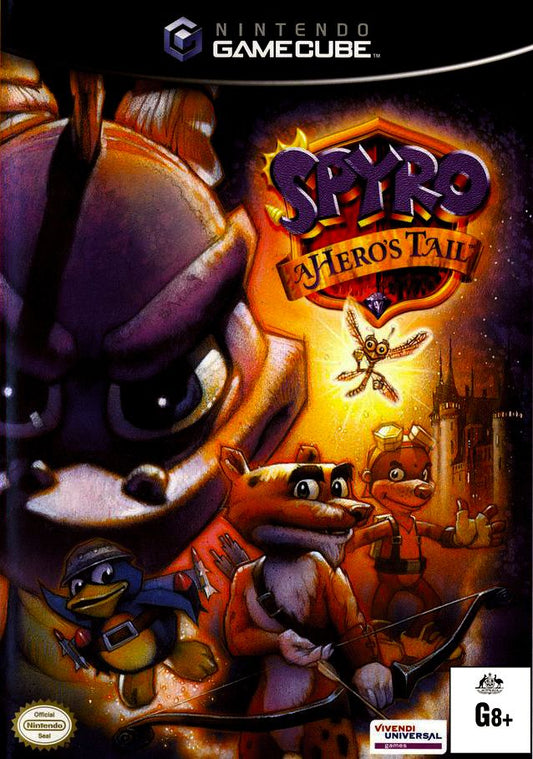 Spyro A Hero's Tail Gamecube - Gametraders Modbury Heights