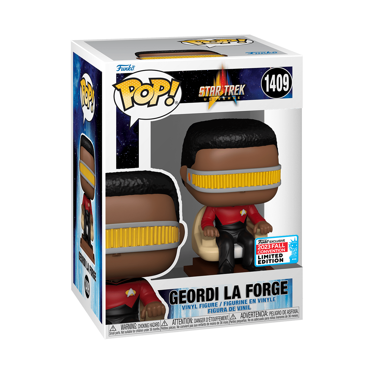Star Trek - Geordi La Forge Pop! Vinyl NY23 - Gametraders Modbury Heights