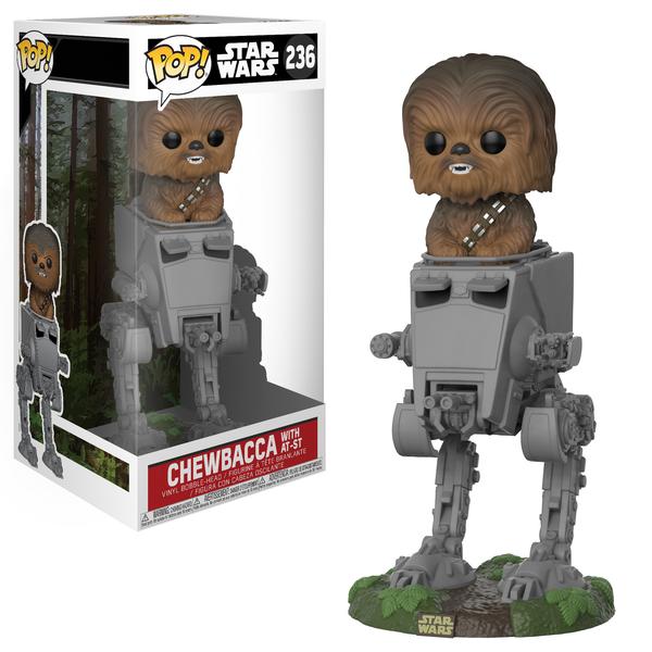 Star Wars - Chewbacca With AT - ST Deluxe Pop! Vinyl - Gametraders Modbury Heights