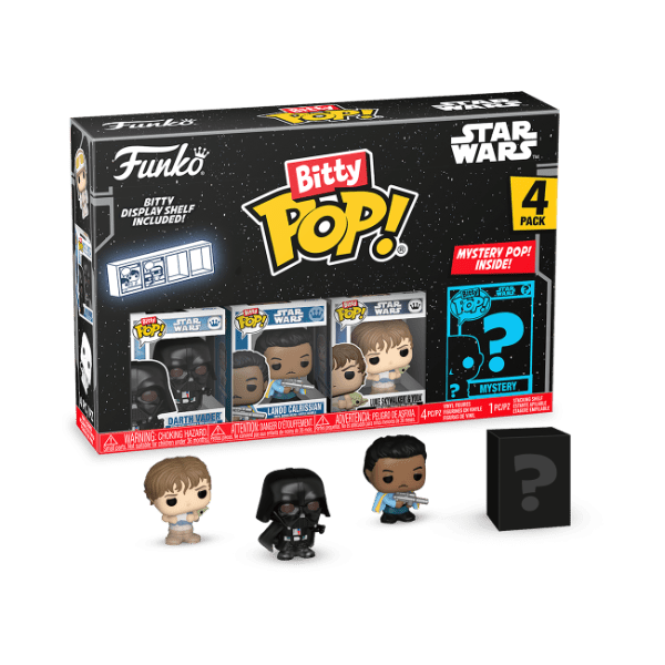 Star Wars - Darth Vader S2 Bitty Pop! Vinyl 4PK - Gametraders Modbury Heights