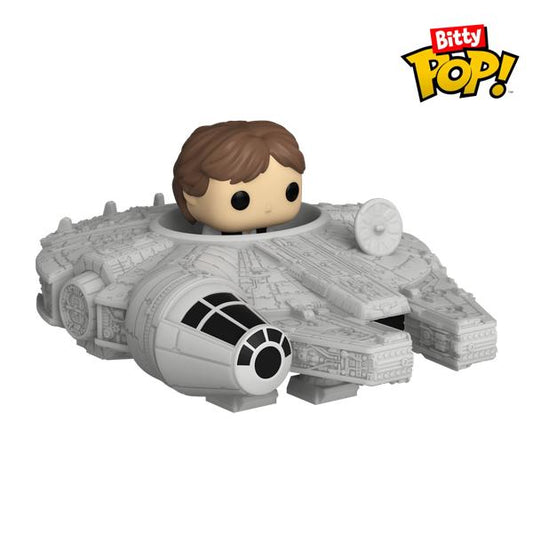 Star Wars - Han Solo with Millenium Falcon Bitty Pop! Ride - Gametraders Modbury Heights