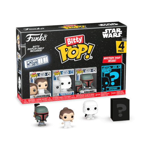 Star Wars - Leia S2 Bitty Pop! Vinyl 4PK - Gametraders Modbury Heights