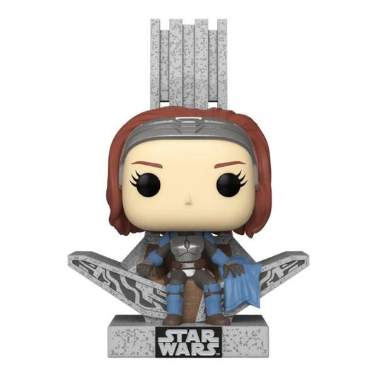 Star Wars: Mandalorian - Bo - Katan Kryze on Throne Pop! Vinyl Deluxe - Gametraders Modbury Heights