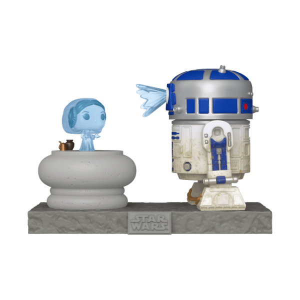 Star Wars - R2D2 w/Leia Hologram Pop! Vinyl Deluxe - Gametraders Modbury Heights