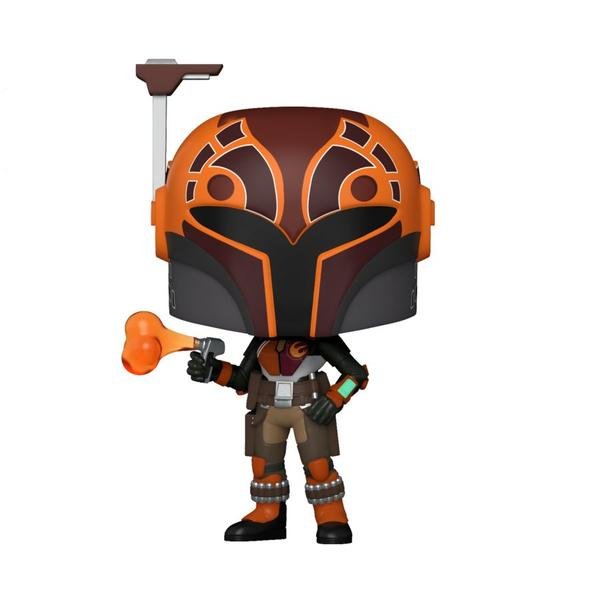 Star Wars: Rebels - Sabine Wren US Exclusive Metallic Pop! Vinyl - Gametraders Modbury Heights