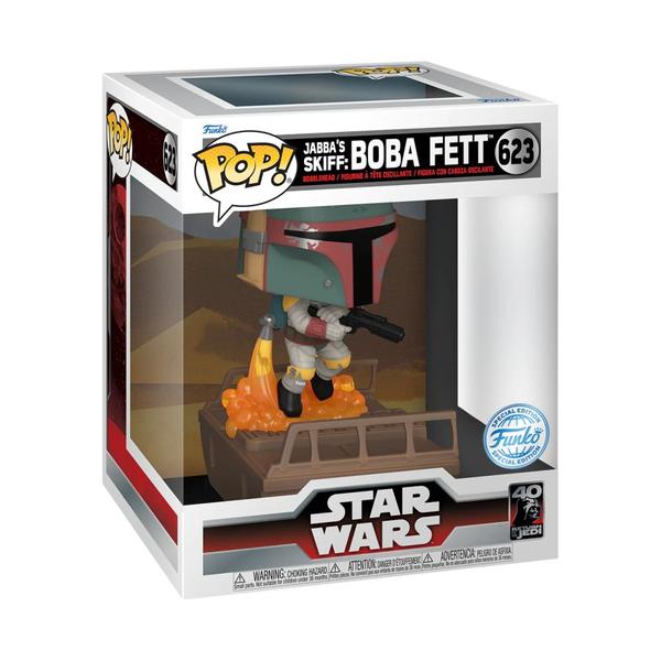Star Wars: Return of the Jedi - Boba Fett US Exclusive Build - A - Scene Pop! Vinyl Deluxe - Gametraders Modbury Heights