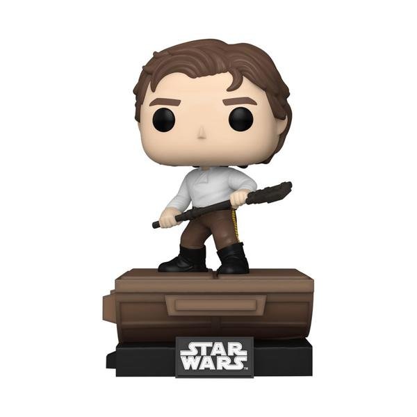 Star Wars: Return of the Jedi - Han Solo US Exclusive Build - A - Scene Pop! Vinyl Deluxe - Gametraders Modbury Heights
