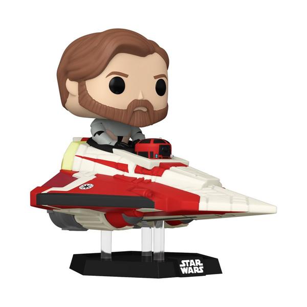 Star Wars: The Clone Wars - Obi - Wan in Delta 7 US Exclusive Pop! Vinyl Ride - Gametraders Modbury Heights
