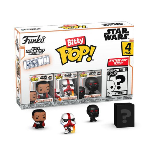 Star Wars: The Mandalorian - Moff Gideon Bitty Pop! Vinyl 4 - Pack - Gametraders Modbury Heights