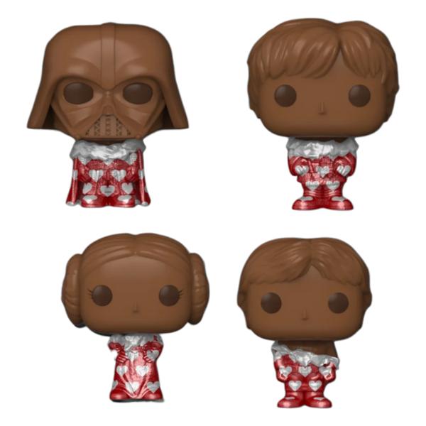 Star Wars: Valentines 2024 - Pocket Pop! Vinyl Heart Box 4 - Pack - Gametraders Modbury Heights