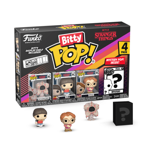Stranger Things - Demogorgon Bitty Pop! Vinyl 4PK - Gametraders Modbury Heights