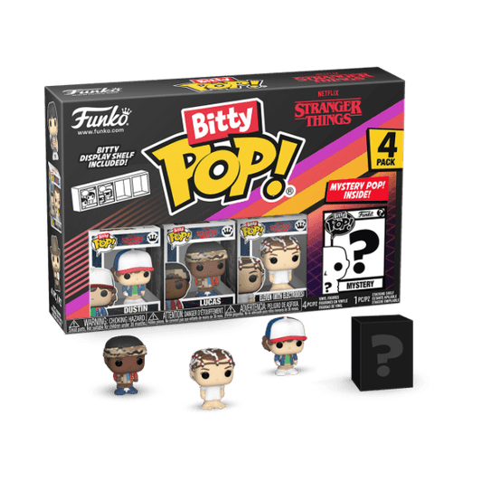 Stranger Things - Dustin Bitty Pop! Vinyl 4PK - Gametraders Modbury Heights