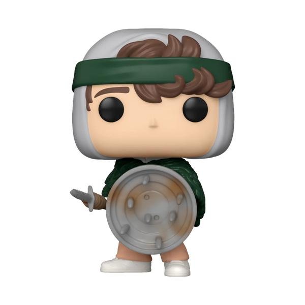 Stranger Things - Hunter Dustin with shield Pop! Vinyl - Gametraders Modbury Heights