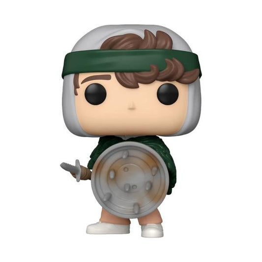 Stranger Things - Hunter Dustin with shield Pop! Vinyl - Gametraders Modbury Heights