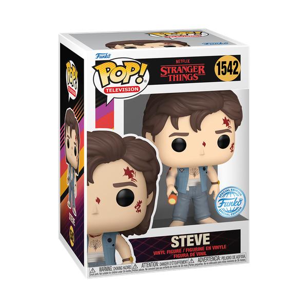 Stranger Things - Steve (Battle Damage) Pop! Vinyl - Gametraders Modbury Heights