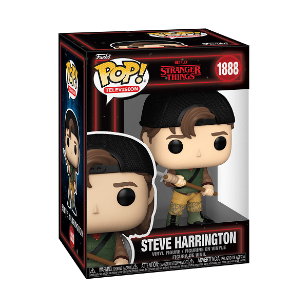 Stranger Things - Steve Harrington w/Weapon Pop! Vinyl - Gametraders Modbury Heights
