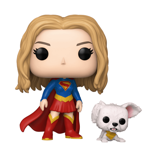 Supergirl (2026) - Supergirl w/Krypto Pop! Vinyl - Gametraders Modbury Heights