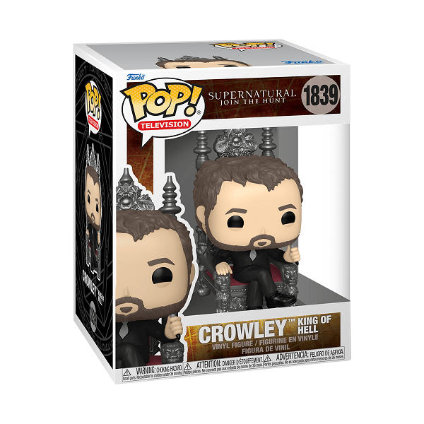 Supernatural - Crowley (King of Hell) Pop! Premium - Gametraders Modbury Heights