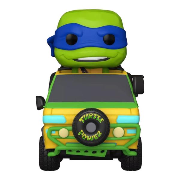 Teenage Mutant Ninja Turtles: Mutant Mayhem - Leonardo in Turtle Van US Exclusive Pop! Vinyl Ride - Gametraders Modbury Heights