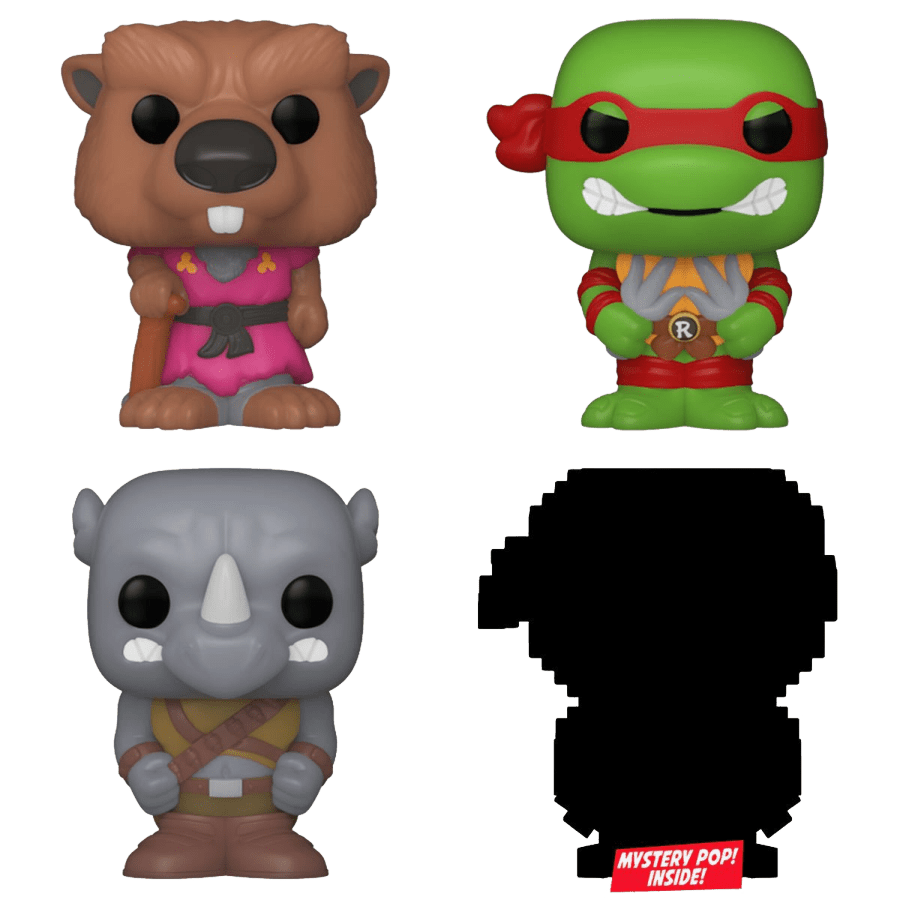Teenage Mutant Ninja Turtles - Splinter Bitty Pop! Vinyl 4 - Pack - Gametraders Modbury Heights