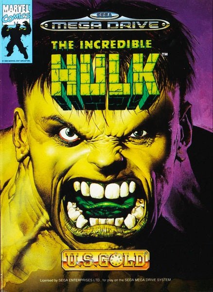 The Incredible Hulk Mega Drive - Gametraders Modbury Heights